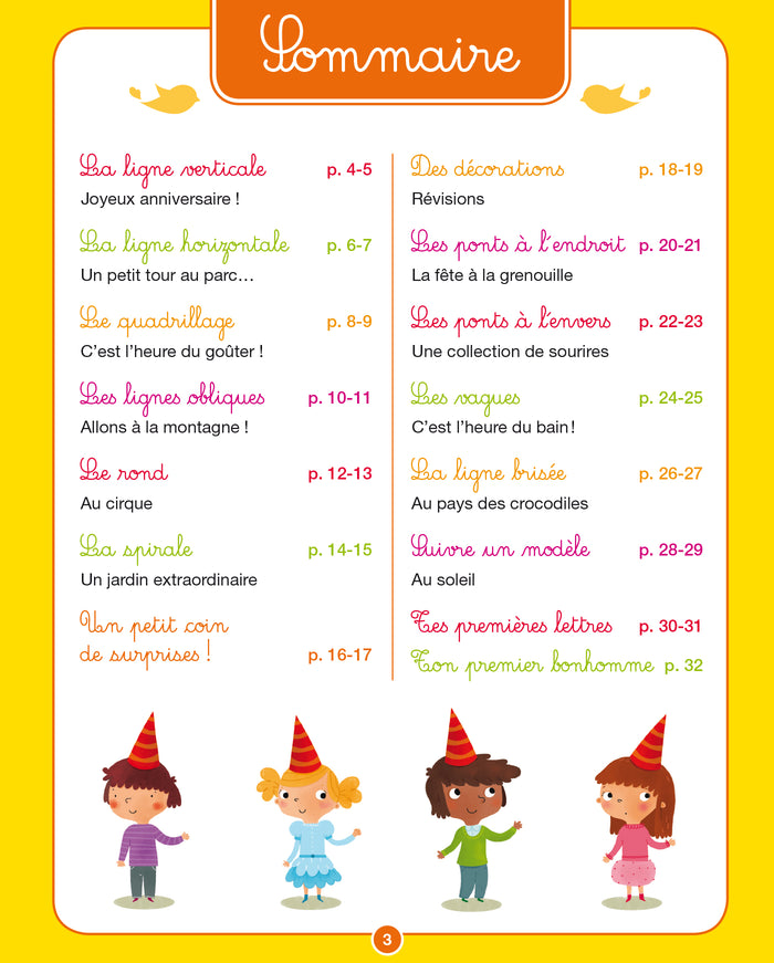 Toute ma maternelle Graphisme Ecriture Petite Section