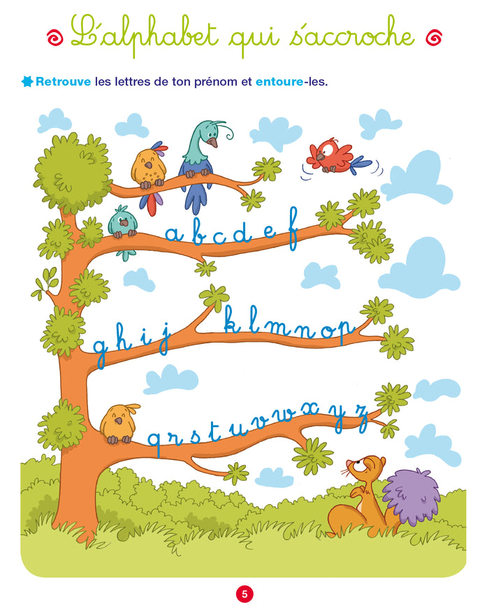 Toute ma maternelle graphisme écriture grande section 5-6 ans