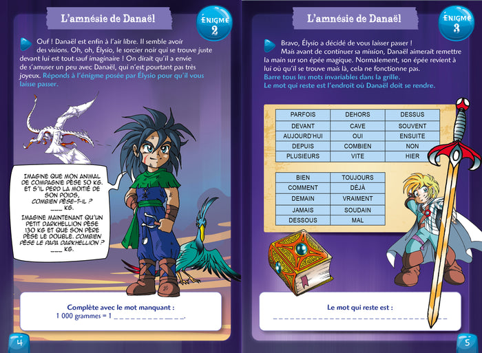 Les petites énigmes des Légendaires CM2-6ème