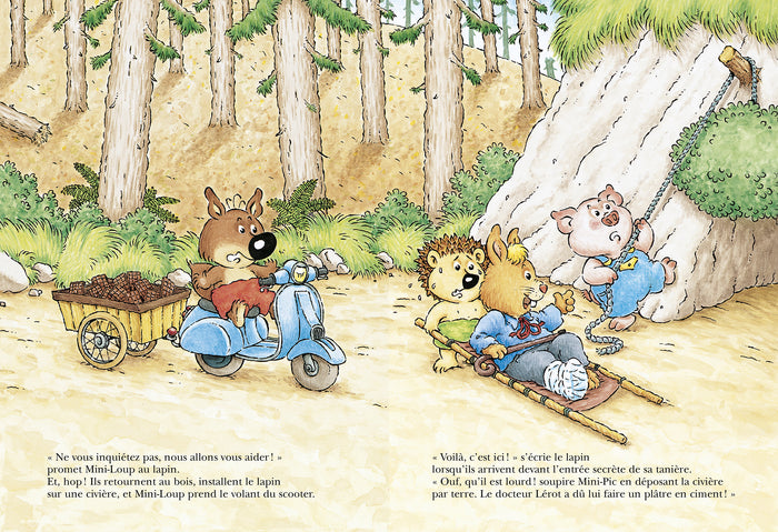 Mini-Loup et le lapin de Pâques