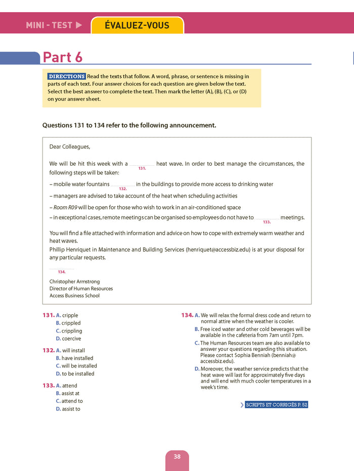 L'Intégrale TOEIC pour tous