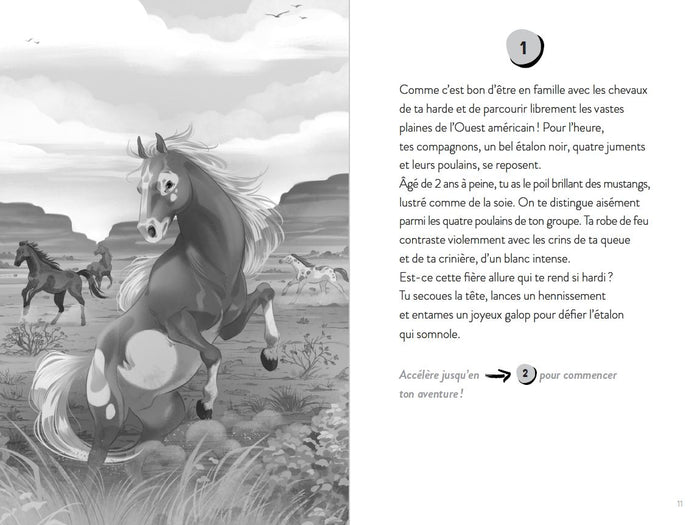 Tu es le héros ! Dans la peau d'un mustang