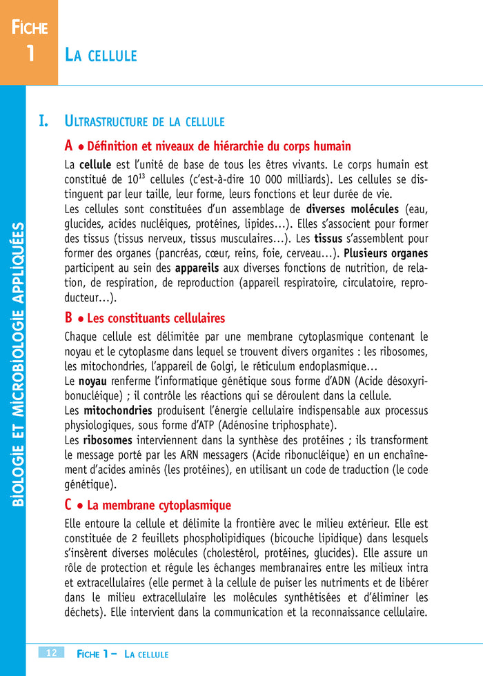 objectif bac fiches bac pro assp