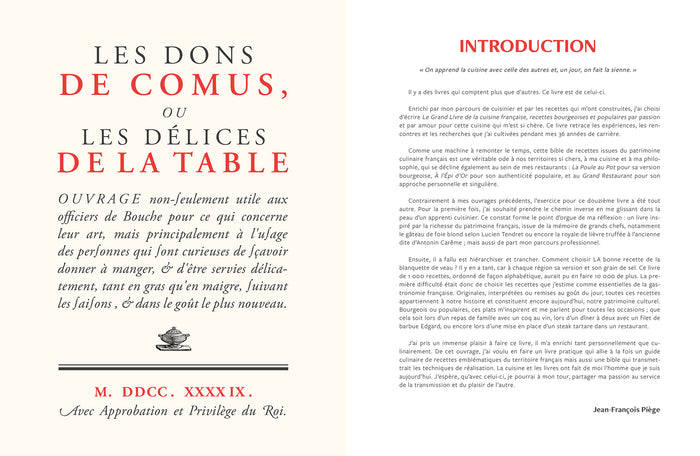 La cuisine bourgeoise française par JF Piège