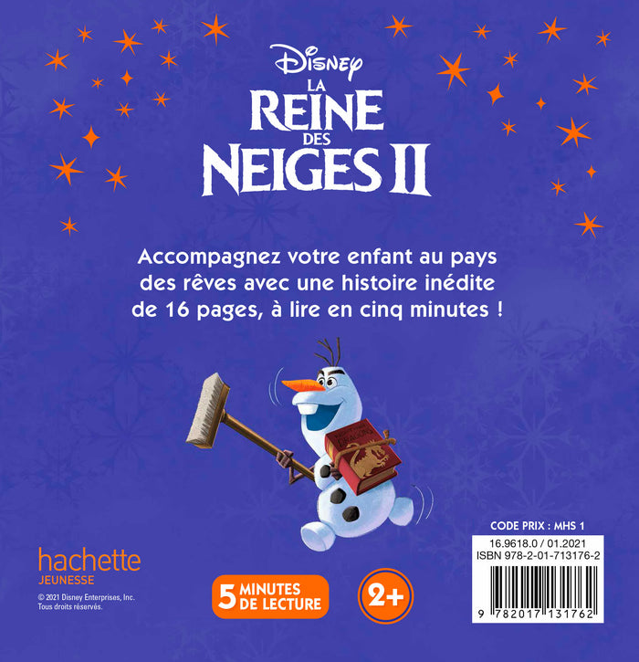 La reine des neiges 2 - Mon Histoire du Soir - Olaf aime les livres