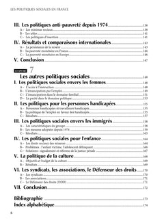 Les politiques sociales en France