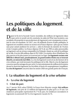 Les politiques sociales en France