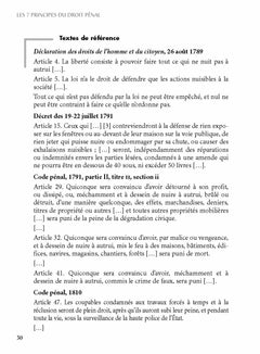 Fondamentaux - Les 7 principes du droit pénal