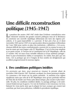 Fondamentaux - La France depuis 1945