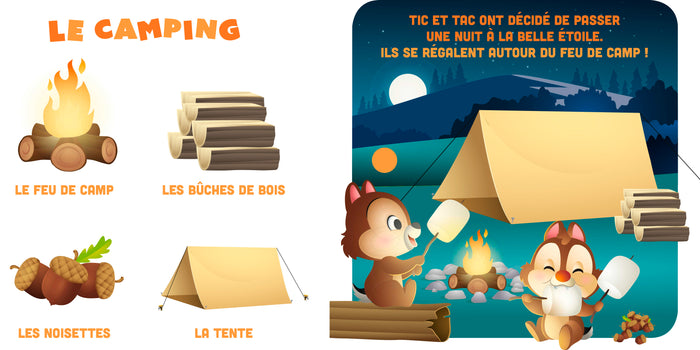 Mon imagier sonore - La forêt