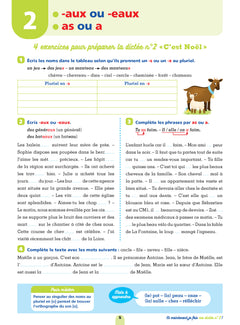 Les cahiers Bordas - Mon cahier de dictées CM1