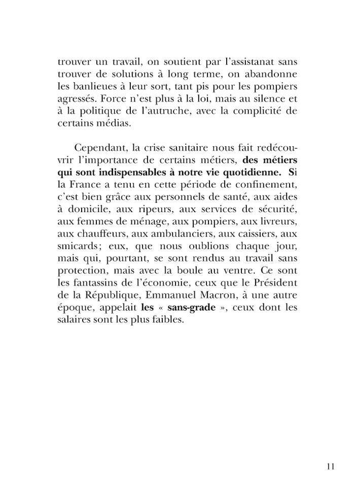 La mascarade démasquée