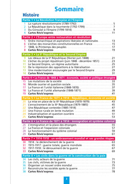Objectif BAC Fiches Histoire-Géographie Tronc Commun 1re Générale