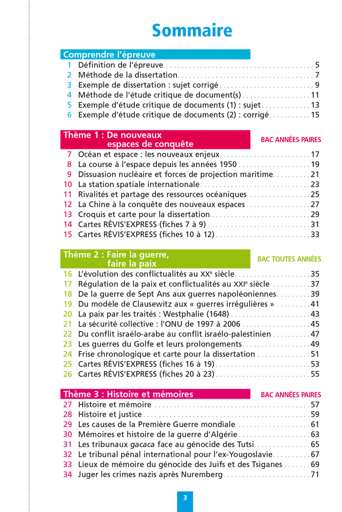 Objectif BAC Fiches Spécialité Histoire-géo, géopolitique, sciences politiques Tle