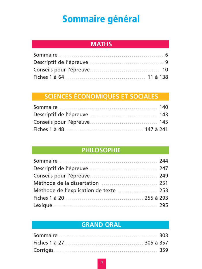 Objectif Bac Fiches Tout-en-un Tle Spécialités
