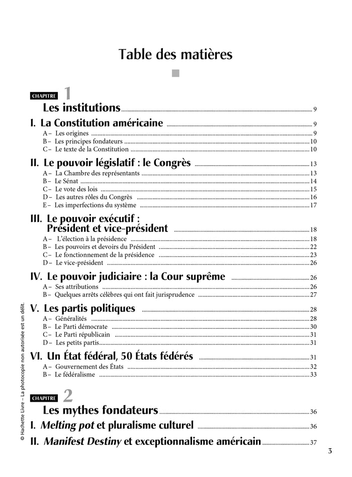 Fondamentaux - Civilisation des États-Unis en synthèse