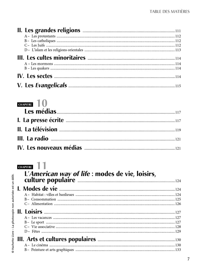 Fondamentaux - Civilisation des États-Unis en synthèse