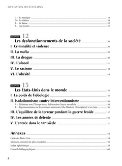 Fondamentaux - Civilisation des États-Unis en synthèse