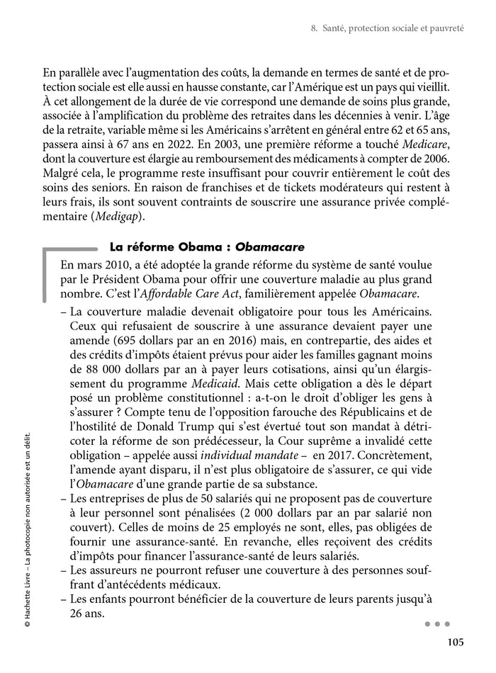 Fondamentaux - Civilisation des États-Unis en synthèse