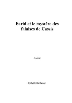 Farid et le mystère des falaises de Cassis