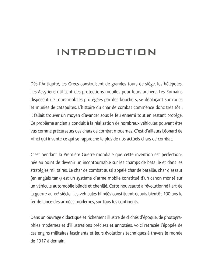 La Grande Histoire des chars et des véhicules blindés