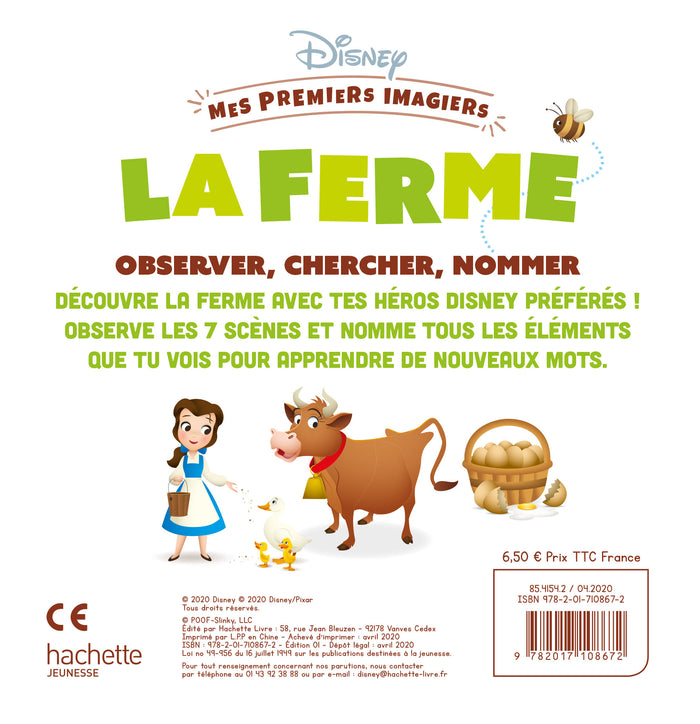Disney Baby - Mes premiers imagiers - La ferme