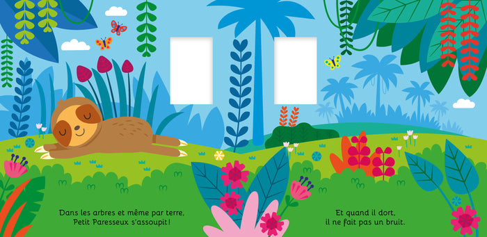 Mon livre peluche paresseux