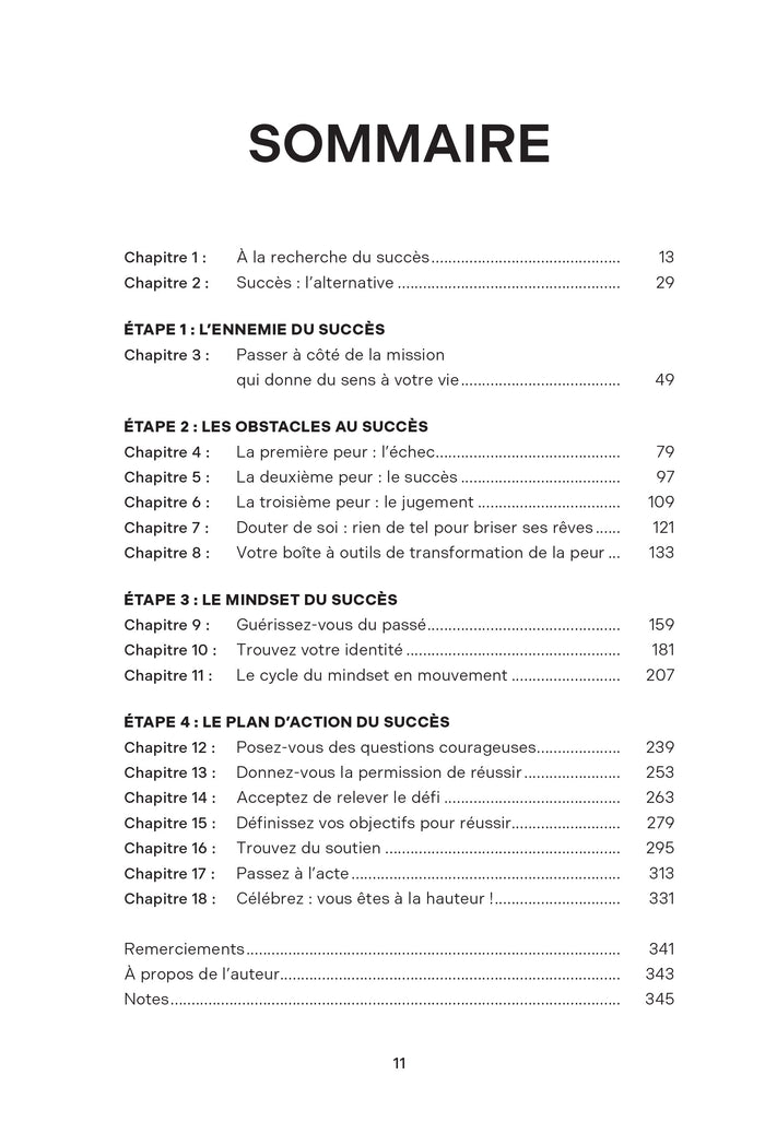 Le mindset du succès