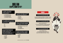 Ton carnet Spy x Family - Carnet à remplir