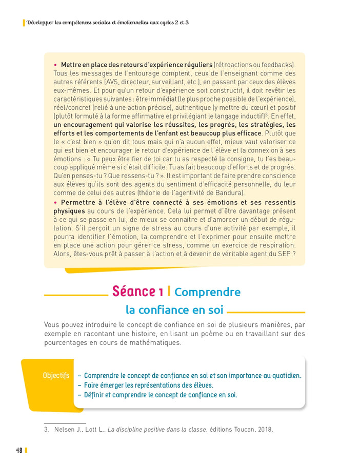 Développer les compétences sociales et émotionnelles Cycles 2 et 3