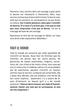 Tout le monde peut s'enrichir en bourse