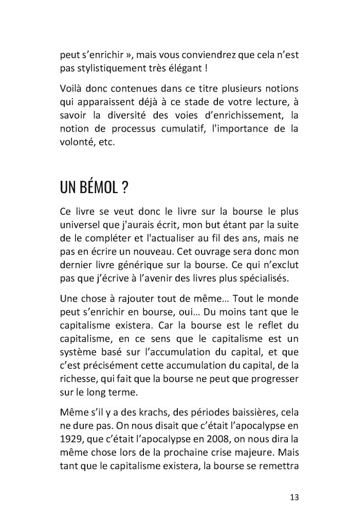 Tout le monde peut s'enrichir en bourse