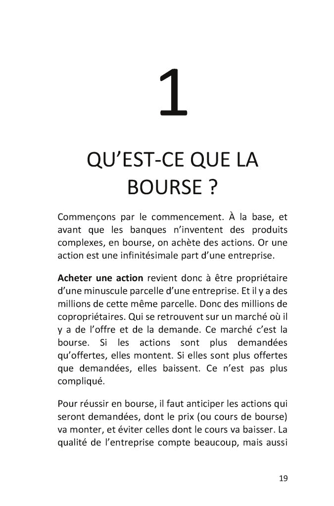 Tout le monde peut s'enrichir en bourse