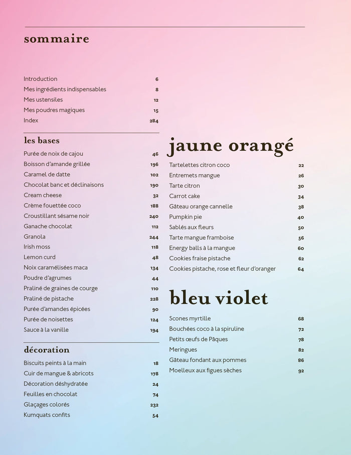 Paysages pâtissiers