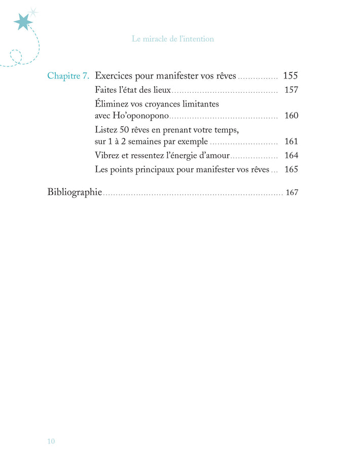 Le miracle de l'intention - Manifestez vos rêves en 5 étapes