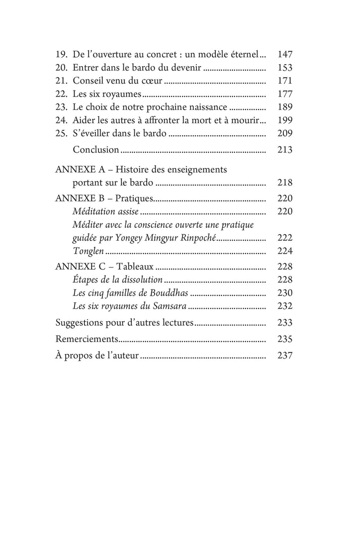 Comme on vit, on meurt - Les secrets du Livre des morts tibétain