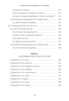 Les secrets de l'alignement et de l'ancrage - Pour retrouver sa juste place