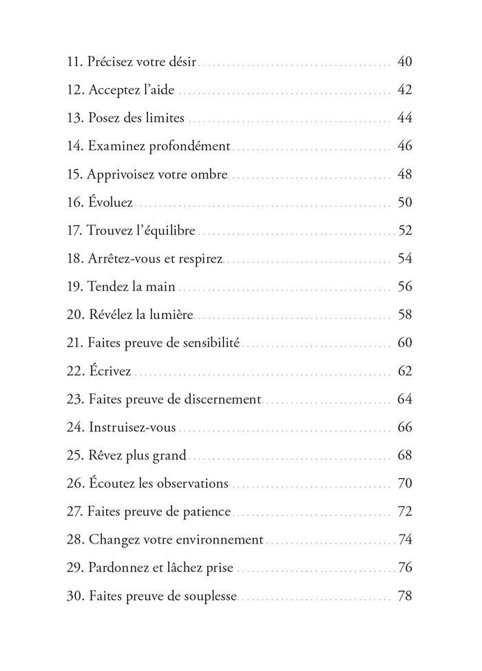 Oracle de l'amour de soi