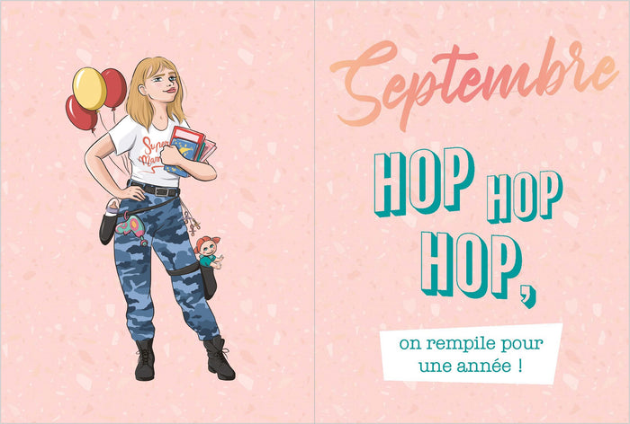 Agenda d'une maman organisée... ou pas !