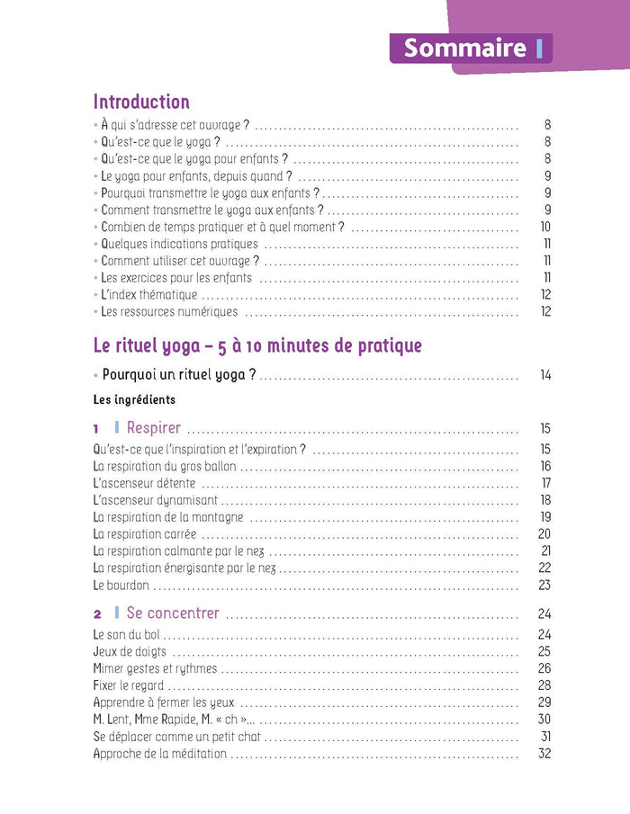 Activités de yoga en classe maternelle et élémentaire + ressources numériques