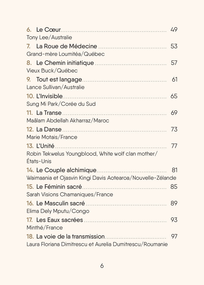 L'Oracle des chamanes Lumière