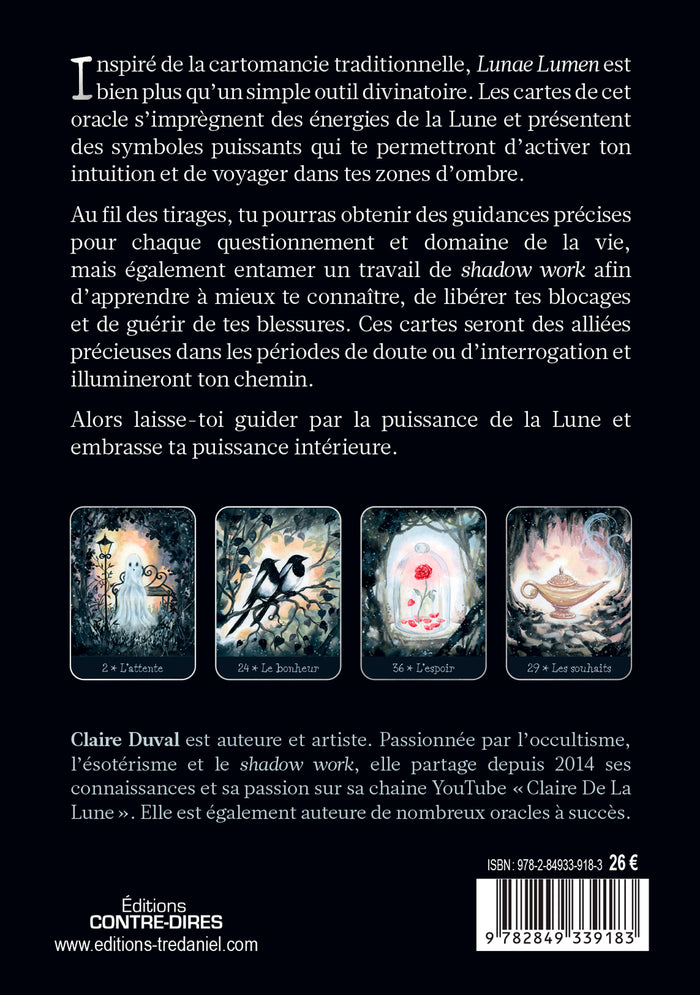 Lunae Lumen - Oracle divinatoire et shadow work