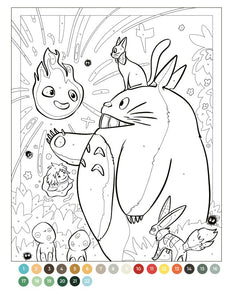 Coloriages par numéro - Ghibli