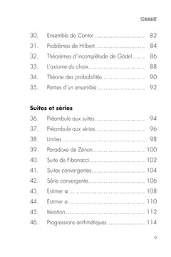 Mathématiques - Nombres, équations, géométrie, logique... en 200 concepts clés