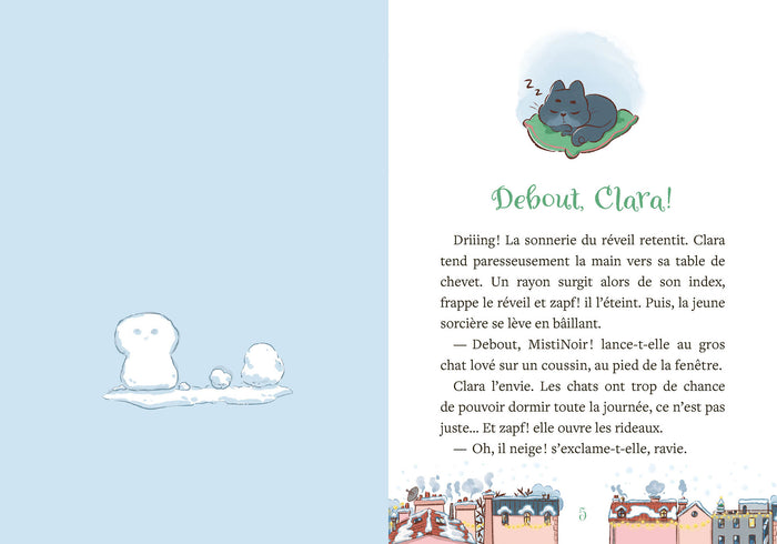 Mon roman de l'avent - Le Noël de Clara la petite sorcière