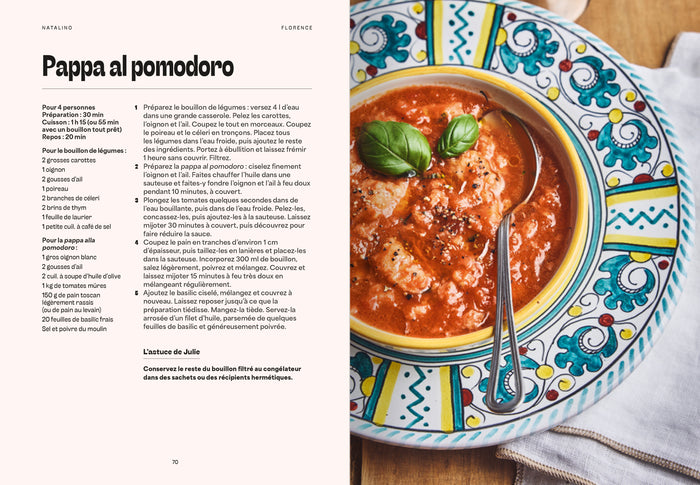 Julie cuisine l'Italie