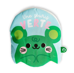 Comptines tissu accordéon - Une souris verte