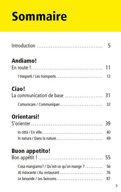Guide de conversation visuel - L'italien pour les Nuls