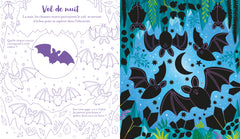 La nuit - Mon livre à gratter - Dès 6 ans