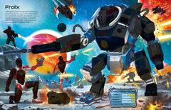 Construis tes aliens et guerriers de l'espace avec des autocollants